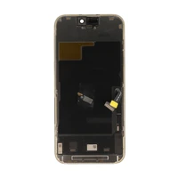 Mecanico Soft OLED ekrāns Incell iPhone 15 Pro ar rāmi (Support IC Transplant) - melns