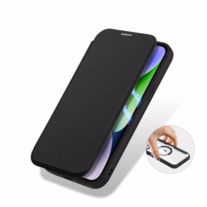 Dux Ducis Skin X Pro Magnētiskais Atveramais MagSafe apvalks iPhone 15 Pro - melns