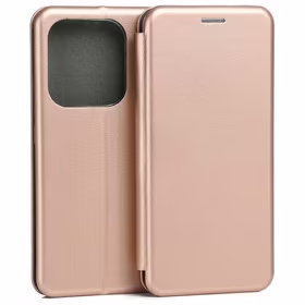Beline Book Magnetic grāmatiņas tipa maciņš Xiaomi Redmi Note 14 5G rozā zelta
