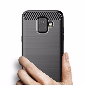 CARBON viedtālruņa apvalks SAMSUNG A6 ( A6 2018 ) melns