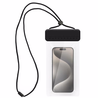 Ūdensizturīgs maciņš - 3 tips melns (230x118 mm)