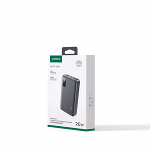 Внешний аккумулятор Ugreen PB313 20W 20000mAh (25683) чёрный