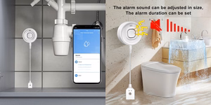 Беспроводная сигнализация протечки воды TUYA, Wi-Fi