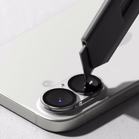 Ringke pilna kameras pārsega 2 daļu komplekts iPhone 17 - melns