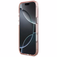 Karl Lagerfeld IML Choupette Sketch Logo MagSafe viedtālruņa apvalks iPhone 17 Air - rozā