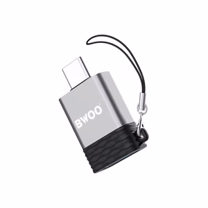 BWOO адаптер USB - USB-C серый OTG BZ-35