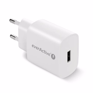 lādētājs 1x USB Quick Charge 3.0 18W balts