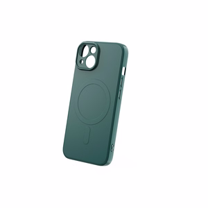 Simple Color Mag korpuss priekš iPhone 16 Plus 6,7" tumši zaļš