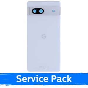 Aizmugurējais vāciņš, saderīgs ar Google Pixel 7A, sniegbalts (Service Pack)