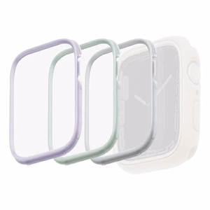 Rāmis Uniq Moduo 3in1 apvalkam Apple Watch 4/5/6/7/8/SE/SE2 40/41mm - salvijas, violeta, balta