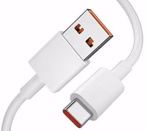 Кабель USB Оригинал Xiaomi 6A 120W Type-C белый (1M)