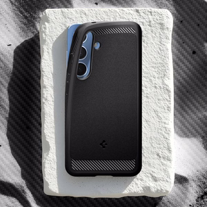 Spigen Rugged Armor Mag MagSafe Viedtālruņa apvalks Samsung Galaxy S25 - matēta melna
