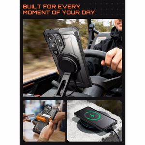 Supcase UB Grip Mag MagSafe futrālis Samsung Galaxy S26 Ultra - Melns
