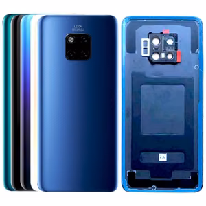 Aizmugurējais vāciņš Saderīgs ar Huawei Mate 20 Pro / Midnight Zils / Ar camera lens HQ