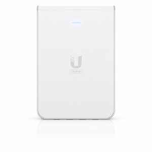 Ubiquiti Unifi 6 In-Wall 4800 Mbit/s balts Power over Ethernet (PoE)