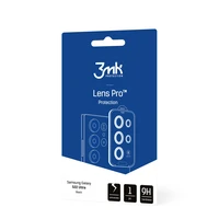 Samsung Galaxy S22 Ultra 5G - 3mk objektīva aizsardzība Pro melns