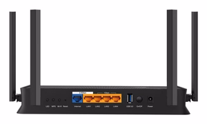 TP-Link Archer BE230 bezvadu maršrutētājs 2.5 Gigabit Ethernet divjoslu (2.4 GHz / 5 GHz) melns