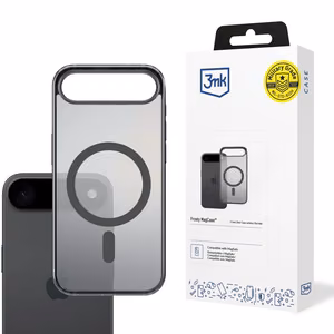 3mk Frosty MagViedtālruņa apvalks iPhone 17 Air - melns