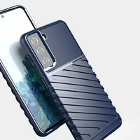 Thunder apvalks viedtālrunim Samsung Galaxy A14 5G silikona bruņu apvalks melns