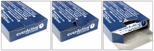 Sārmainās baterijas everActive Pro Alkaline LR6 AA - shrink iepakojums - 10 gab.
