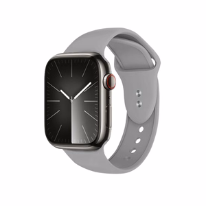 Crong Liquid Apple Watch siksniņa, 44/45/46/49 mm, pelēka