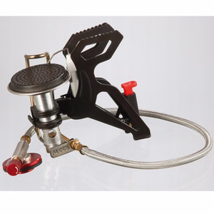 Meva SPIDER PRO tūrisma gāzes plīts un sildītājs gāzes kasetnēm, 3 kW, ar pjezo aizdedzi