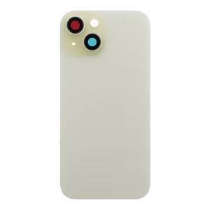 Aizmugures vāciņš iPhone 15 dzeltens (without NFC flex) OEM