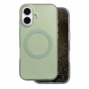 Tecto Shield Mistiq Mag vāciņš iPhone 16 6,1", olīvkrāsas