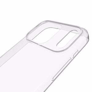 Puro 0.3 Nude īpaši plāns TPU viedtālruņa apvalks iPhone 17 Pro Max – caurspīdīgs
