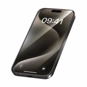 Benks Rūdīts stikls Arc Shield Pilna Pārklājums (GA61) Iphone 15 Pro melns