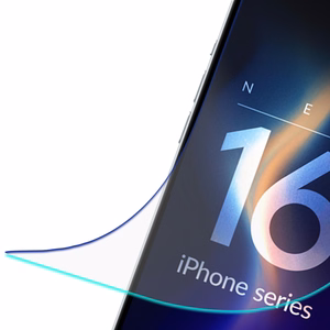 Rūdītais stikls 3mk FlexibleGlass iPhone 16 Plus