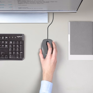Logitech M100 pele