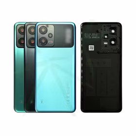 Aizmugurējais vāciņš Saderīgs ar Xiaomi Poco X5 / Zaļš / (ar camera lens) / HQ