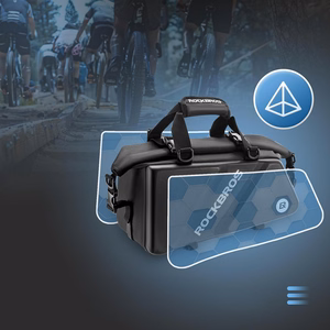Rockbros 30140090001 velosipēda bagāžnieka soma 11.6 l - melna