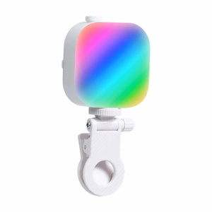 Ice Cube Telesin selfiju lampiņa ar tālruņa turētāju