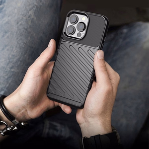 Thunder Case гибкий прочный защищённый TPU чехол для iPhone 13 Pro синий