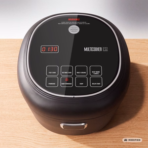 TEESA ceļojumu multivārāmais katls un rīsu vārītājs, 2 l, 12–24 V / 230 V, 350 W