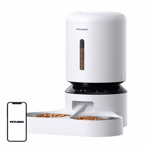 Petlibro Granary barības dozators ar dubulto bļodu, Wifi, 5L (balts)