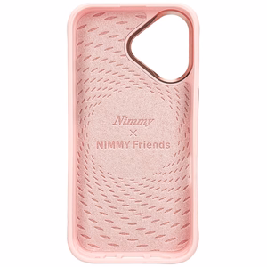 Nimmy Magnētiskais Modes Mīļais Mājdzīvnieks MagSafe Viedtālruņa apvalks iPhone 16 - Rozā