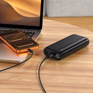 Borofone Внешний аккумулятор 20000mAh BJ86 Victoria - 2xUSB - чёрный