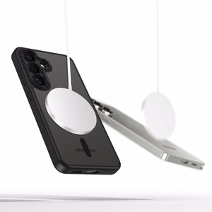 Tech-Protect MagCam Magnētiskais viedtālruņa apvalks Samsung Galaxy S25 - Melns