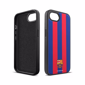 FC Barcelona maciņš iPhone 16E magnētiskais maciņš MagSafe OCFCBMCIP16EBG BG