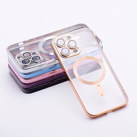 ELECTRO MAG COVER viedtālruņa apvalks saderīgs ar Magnētisko IPHONE 16 Pro Max zelta