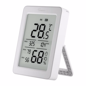 SONOFF ZigBee SNZB-02DR2 temperatūras un mitruma sensors, 2 gab.