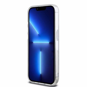 DKNY IML Mono & Stripe MagSafe apvalks iPhone 13 Pro Max - melns (m)