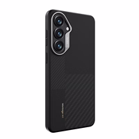 Benks Montage Magnetic Armor Pro Kevlar Maciņš Metal Frame 600D+1500D (L049) for Samsung Galaxy S26 Plus melns