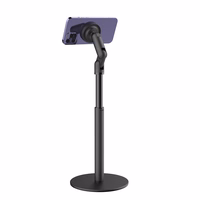 Wozinsky WSB-K83 MagSafe saderīgs galda statīva turētājs - melns