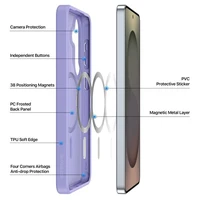 Futrālis Dux Ducis Yind MagSafe Samsung S942 S26 violets