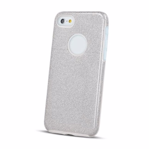 Glitter 3in1 maciņš for iPhone 16e / 17e sudraba