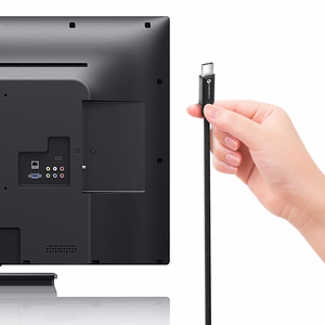 Кабель USB C to USB C Forcell F-Energy QC4.0 PD 5A 100W E-mark / 4K / Thunderbolt / 20Gbit/s 1 m C391 чёрный